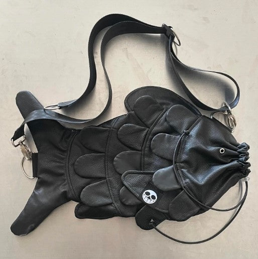 Leather Fish Bag